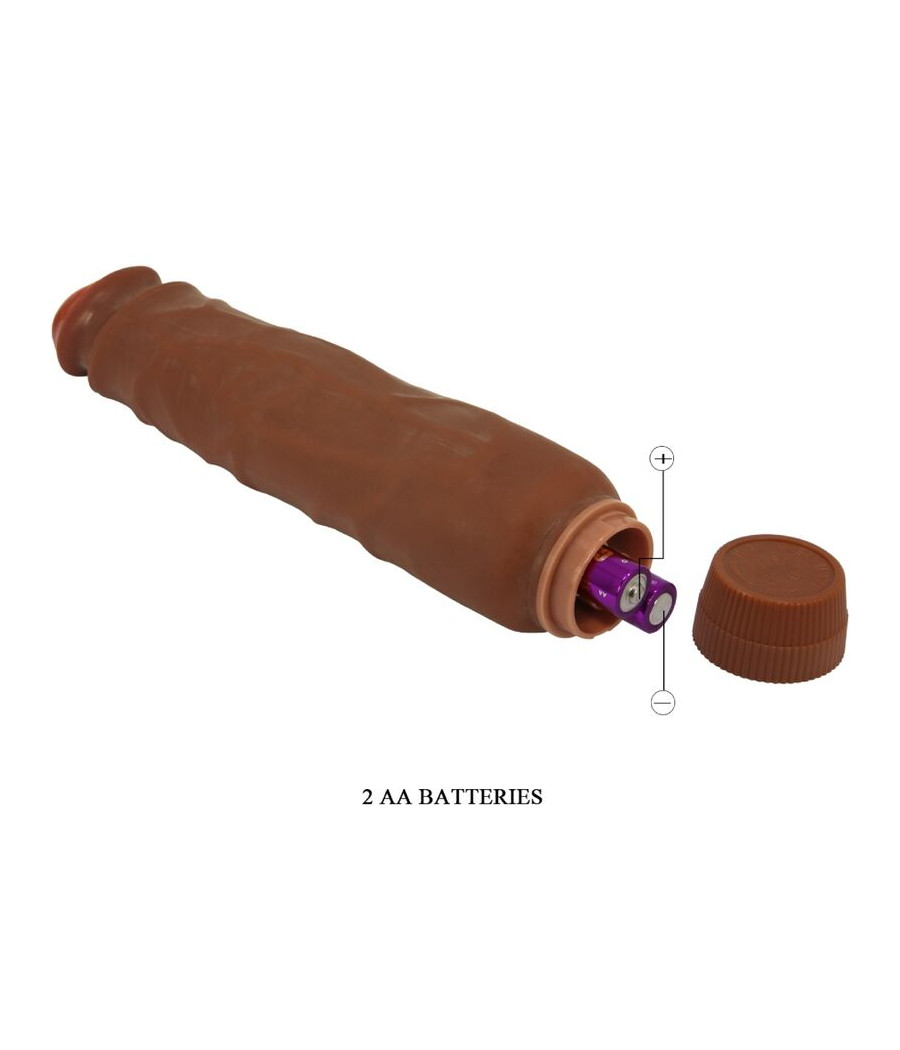 BAILE - JACK VIBRATEUR RÉALISTE 26 CM MULÂTRE