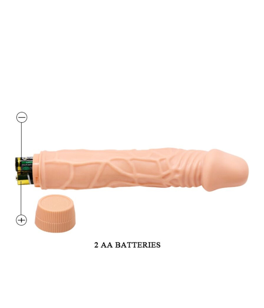 BAILE - BOB VIBRADOR REALÍSTICO 22.5 CM NATURAL