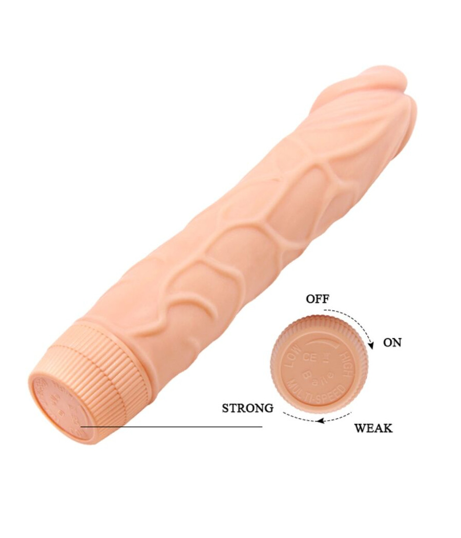 BAILE - BOB VIBRATORE REALISTICO 22,5 CM CARNE