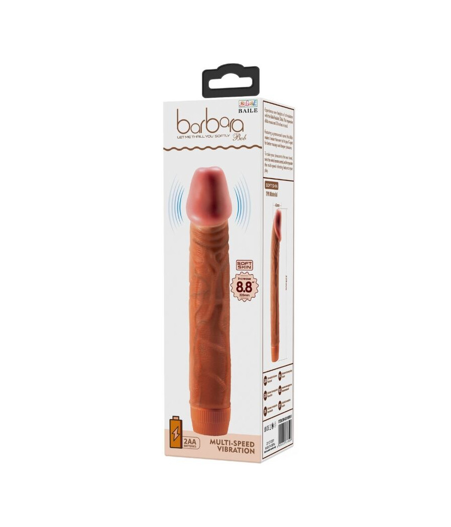 BAILE - BOB REALISTISCHER VIBRATOR 22,5 CM MULATTE