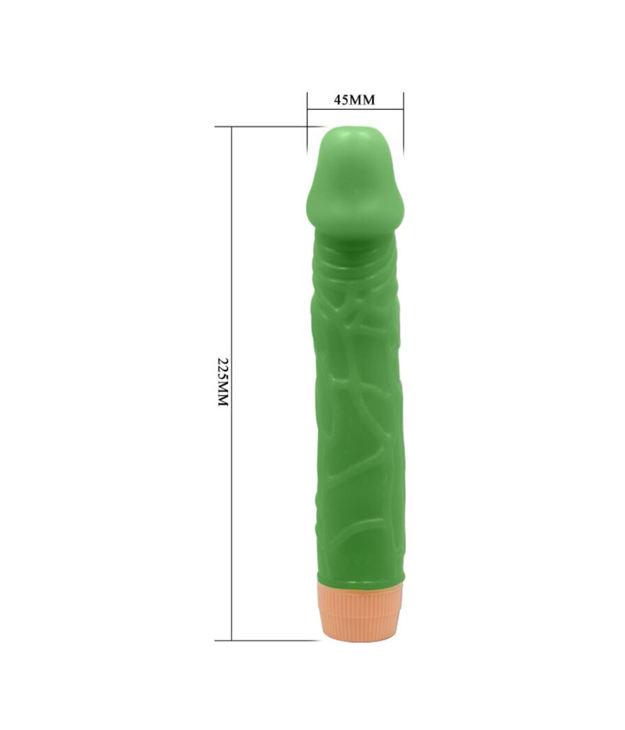 BAILE - BILL REALISTIC VIBRATOR 22.5 CM GREEN