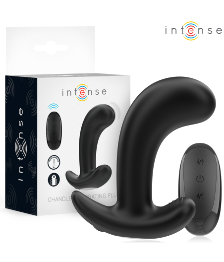 INTENSE - CHANDLER ANAL PLUG 10 VIBRATIONEN SCHWARZ FERNBEDIENUNG
