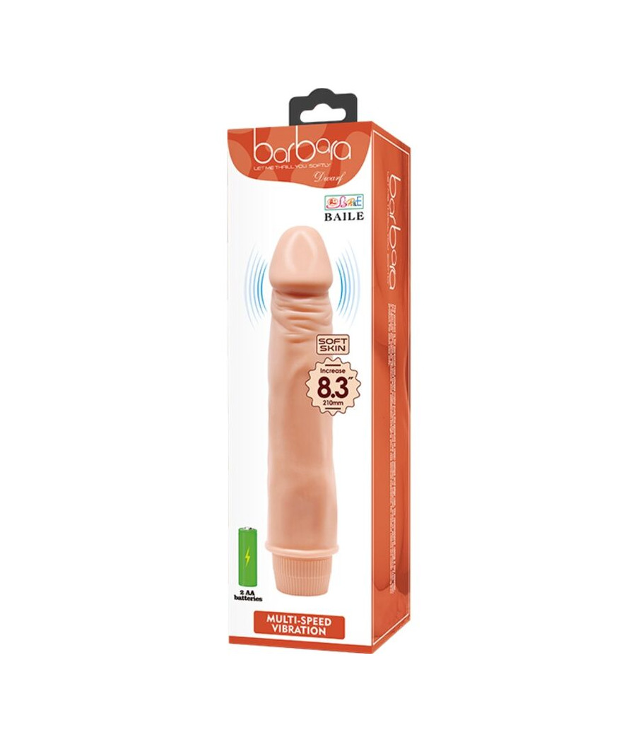 BAILE - VIBRADOR REALISTA ANÃO 21 CM CARNE