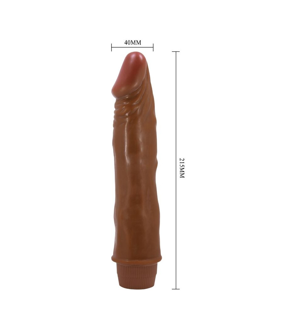 BAILE - VIBRATEUR RÉALISTE NAIN 21 CM MULÂTRE