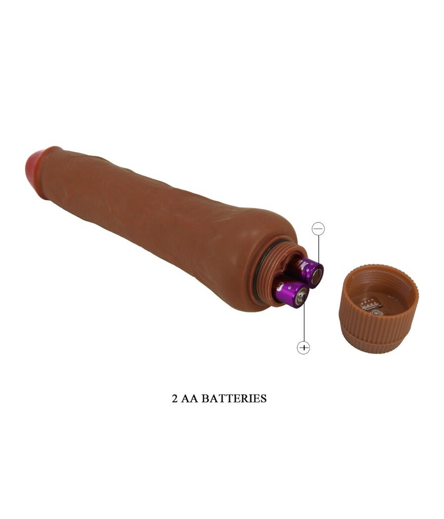 BAILE - DRYAD VIBRATORE REALISTICO 25 CM MULATTO