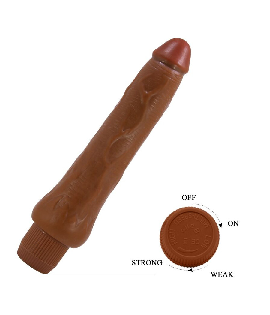 BAILE - DRYAD REALISTISCHER VIBRATOR 25 CM MULATTE