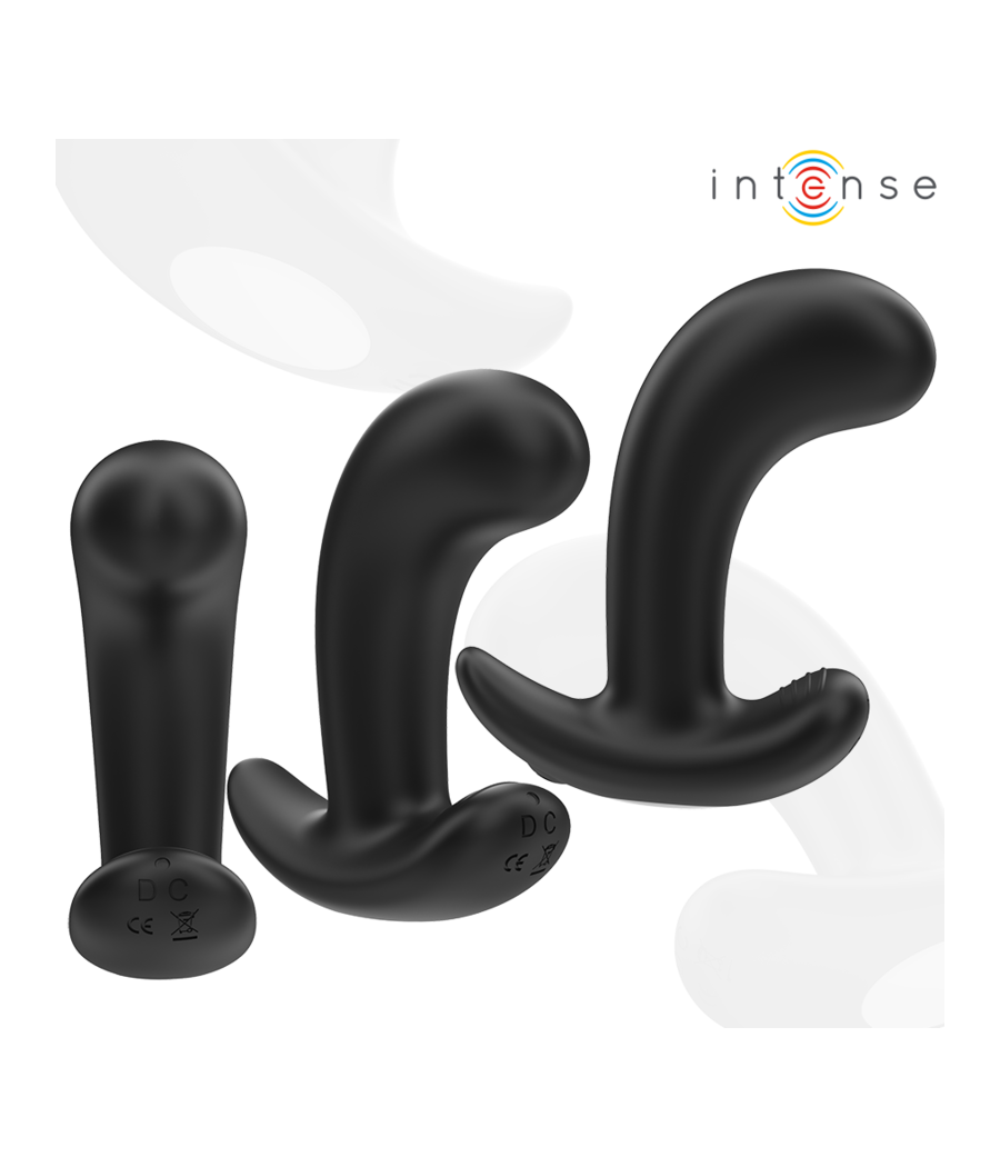 INTENSE - CHANDLER ANAL PLUG 10 VIBRATIONEN SCHWARZ FERNBEDIENUNG