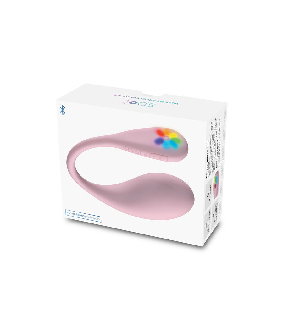 KIIROO - VIBRATEUR SPOT KISS ME EN FORME DE U ROSE
