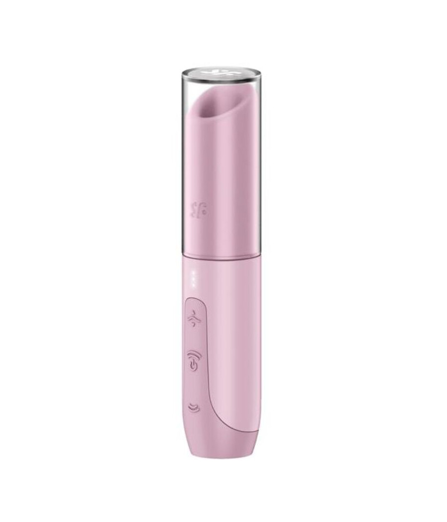 SATISFYER - STIMULATEUR DE CLITORIS SECRET KISS WAVE ROSE