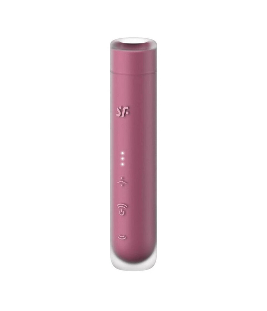 SATISFYER - STIMULATEUR DE CLITORIS FIRST KISS WAVE GARNET