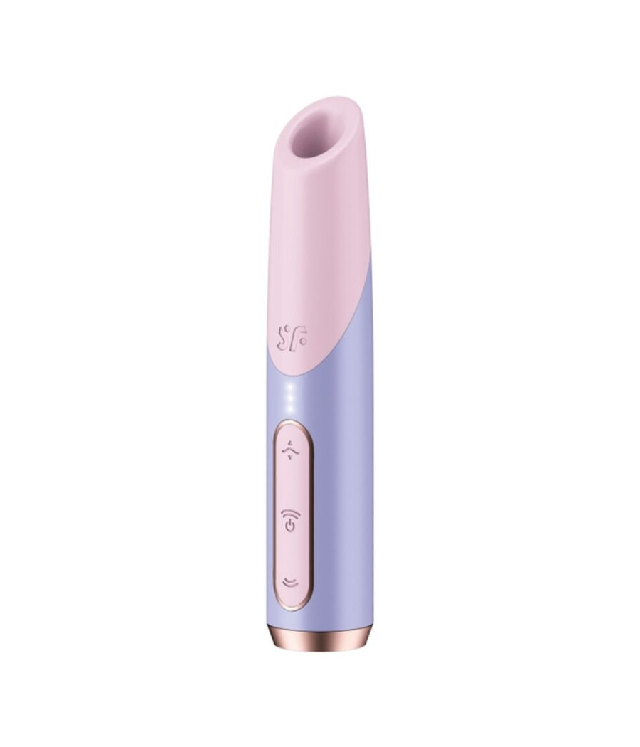SATISFYER - BOLD KISS ESTIMULADOR CLÍTORIS POR ONDAS ROSA / VIOLETA