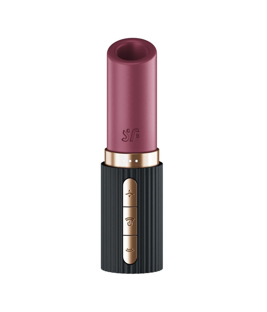 SATISFYER - STIMULATEUR DE CLITORIS PRO 2 KISS WAVE GRENAT / NOIR