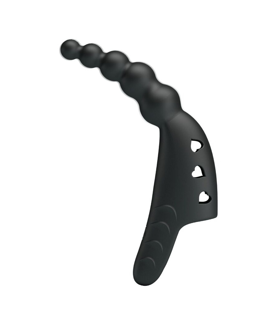 PRETTY LOVE - JORDIN FINGERVIBRATOR 10 VIBRATIONEN SCHWARZ