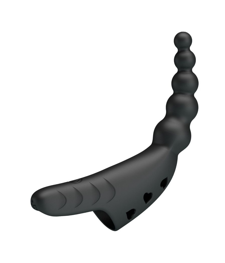 PRETTY LOVE - JORDIN FINGERVIBRATOR 10 VIBRATIONEN SCHWARZ