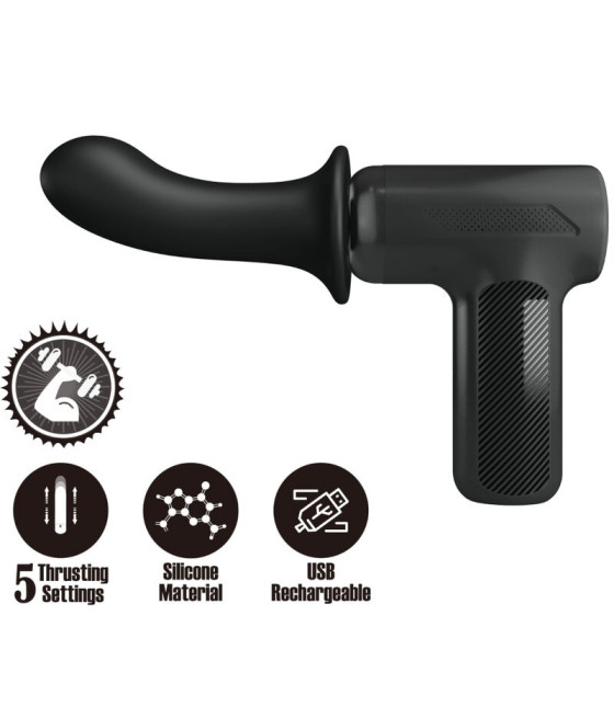 PRETTY LOVE - DJ DOCTOR MASSAGER 5 EINSTELLUNGEN SCHWARZ