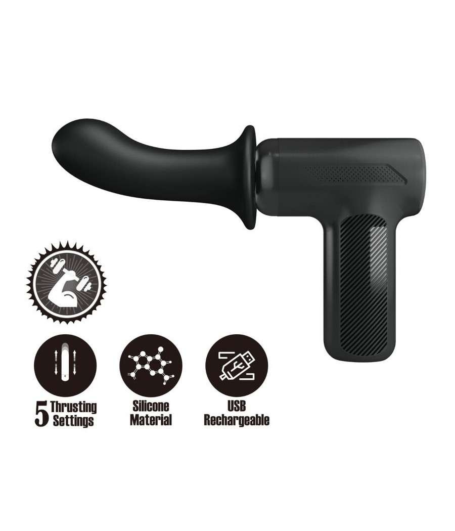 PRETTY LOVE - DJ DOCTOR MASSAGER 5 CONFIGURAÇÕES PRETO