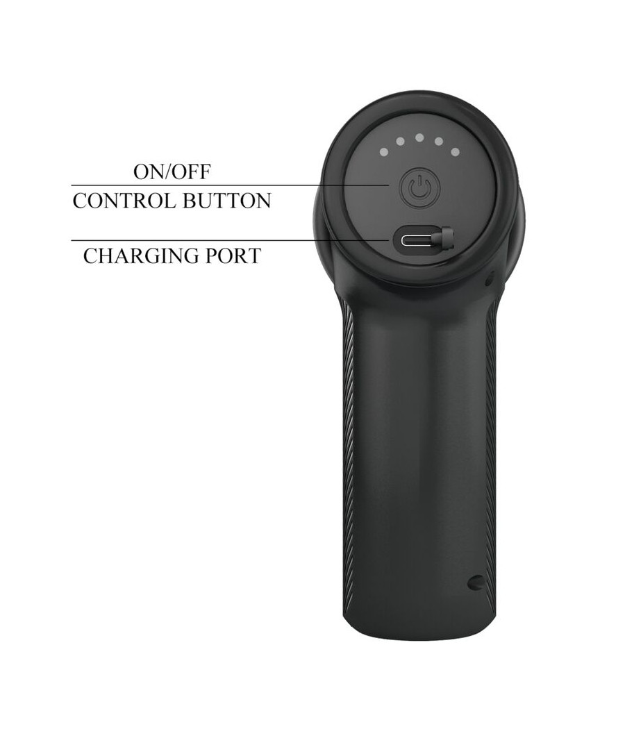 PRETTY LOVE - DJ DOCTOR MASSAGER 5 CONFIGURAÇÕES PRETO