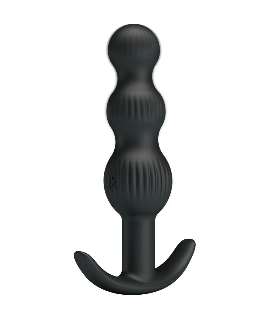 PRETTY LOVE - VIBRATEUR ANAL SIDNEY 10 VIBRATIONS NOIR