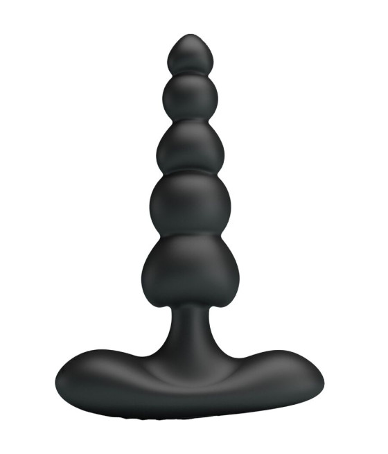 PRETTY LOVE - VIBRADOR ANAL CORBAN 10 VIBRAÇÕES PRETO