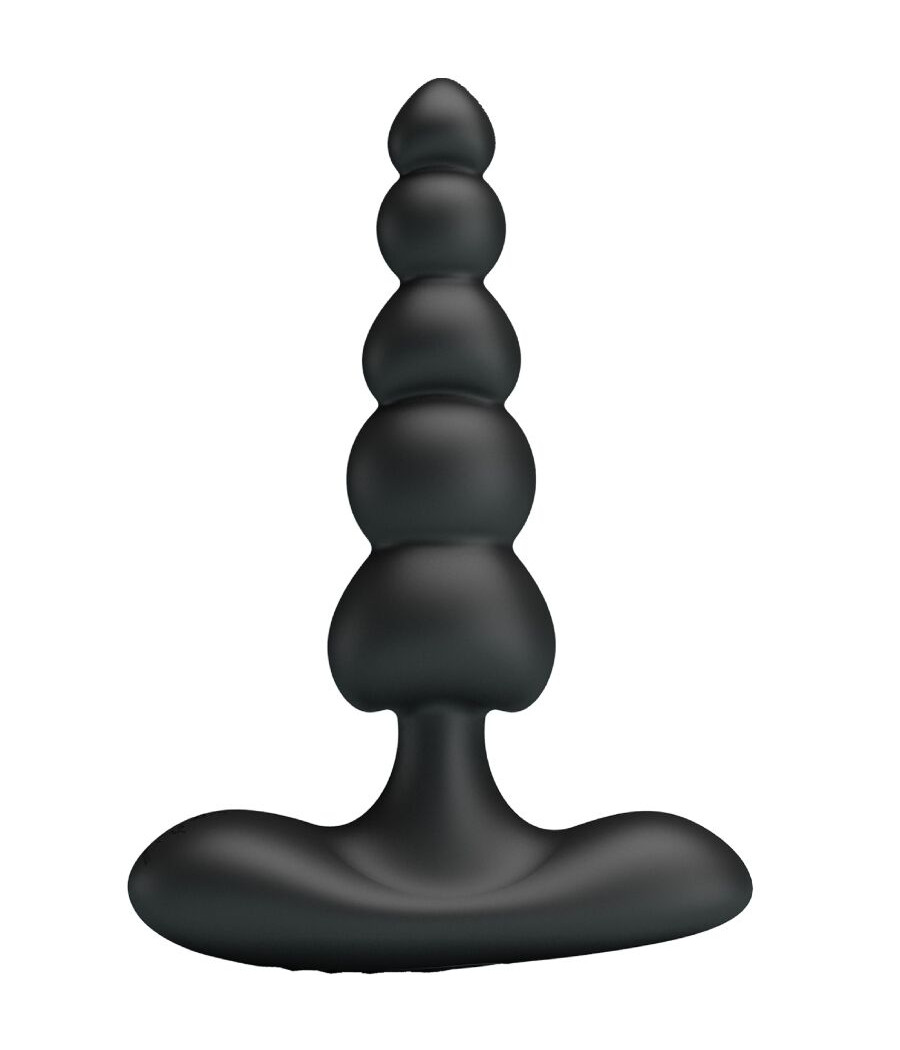 PRETTY LOVE - VIBRADOR ANAL CORBAN 10 VIBRAÇÕES PRETO