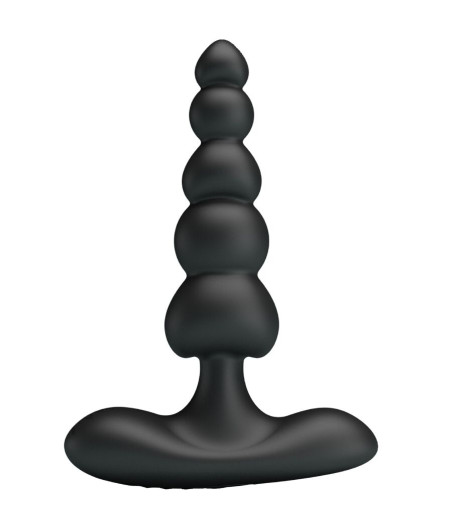 PRETTY LOVE - VIBRADOR ANAL CORBAN 10 VIBRAÇÕES PRETO