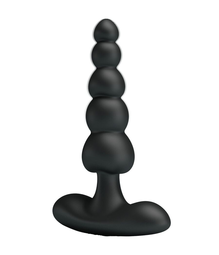 PRETTY LOVE - VIBRADOR ANAL CORBAN 10 VIBRAÇÕES PRETO