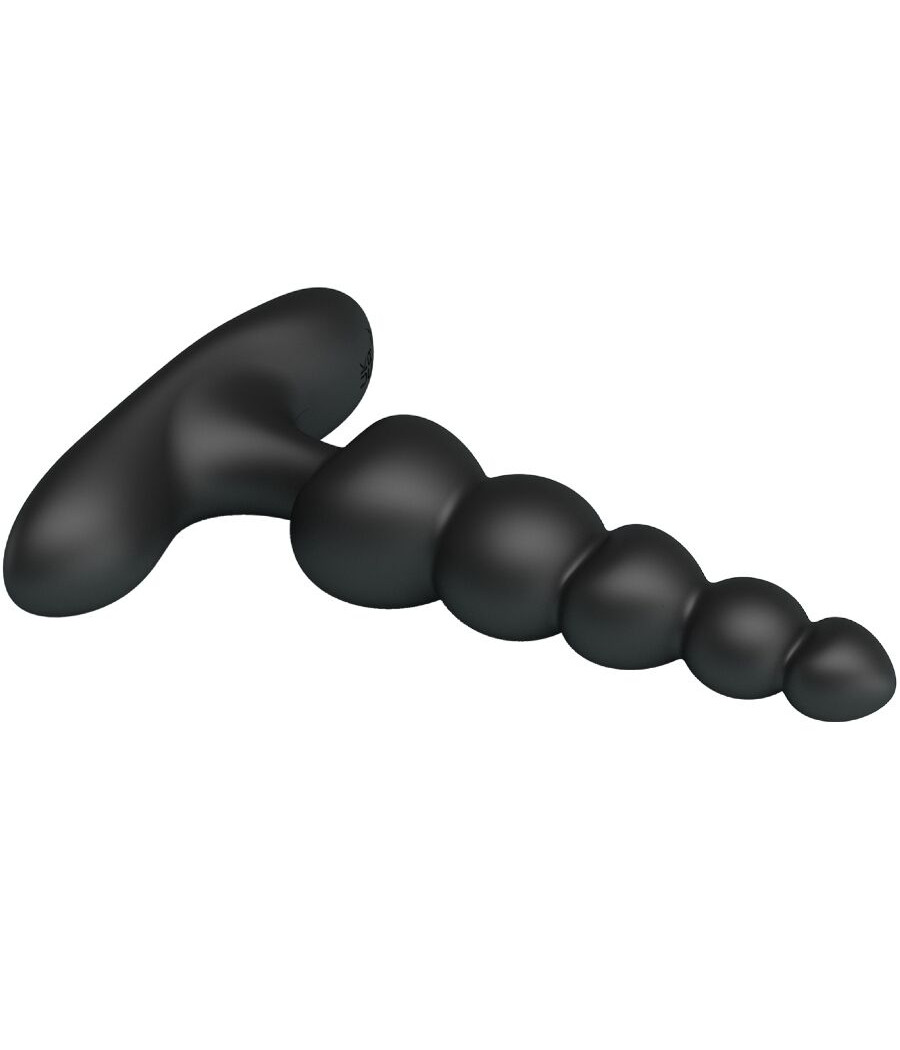 PRETTY LOVE - VIBRADOR ANAL CORBAN 10 VIBRAÇÕES PRETO