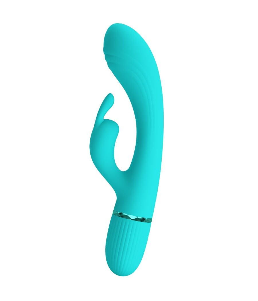 PRETTY LOVE - SCOCCO VIBRATORE CONIGLIO TURCHESE