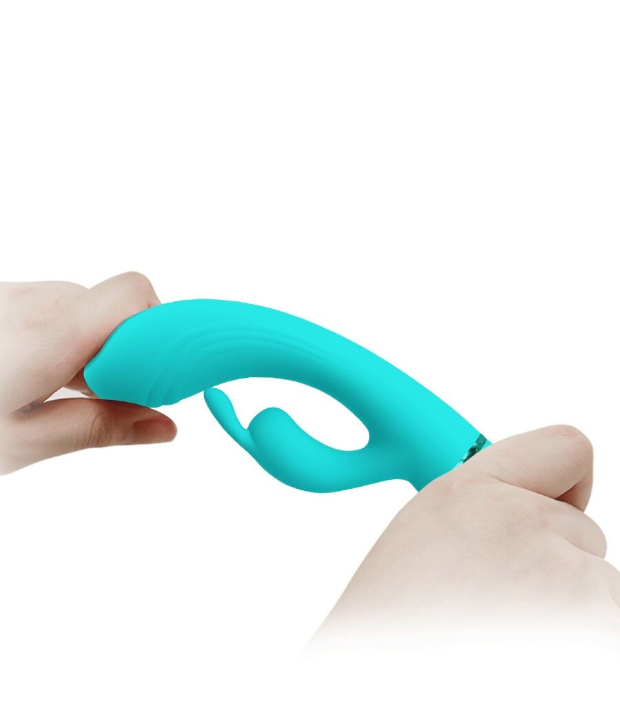 PRETTY LOVE - SCOCCO VIBRATORE CONIGLIO TURCHESE