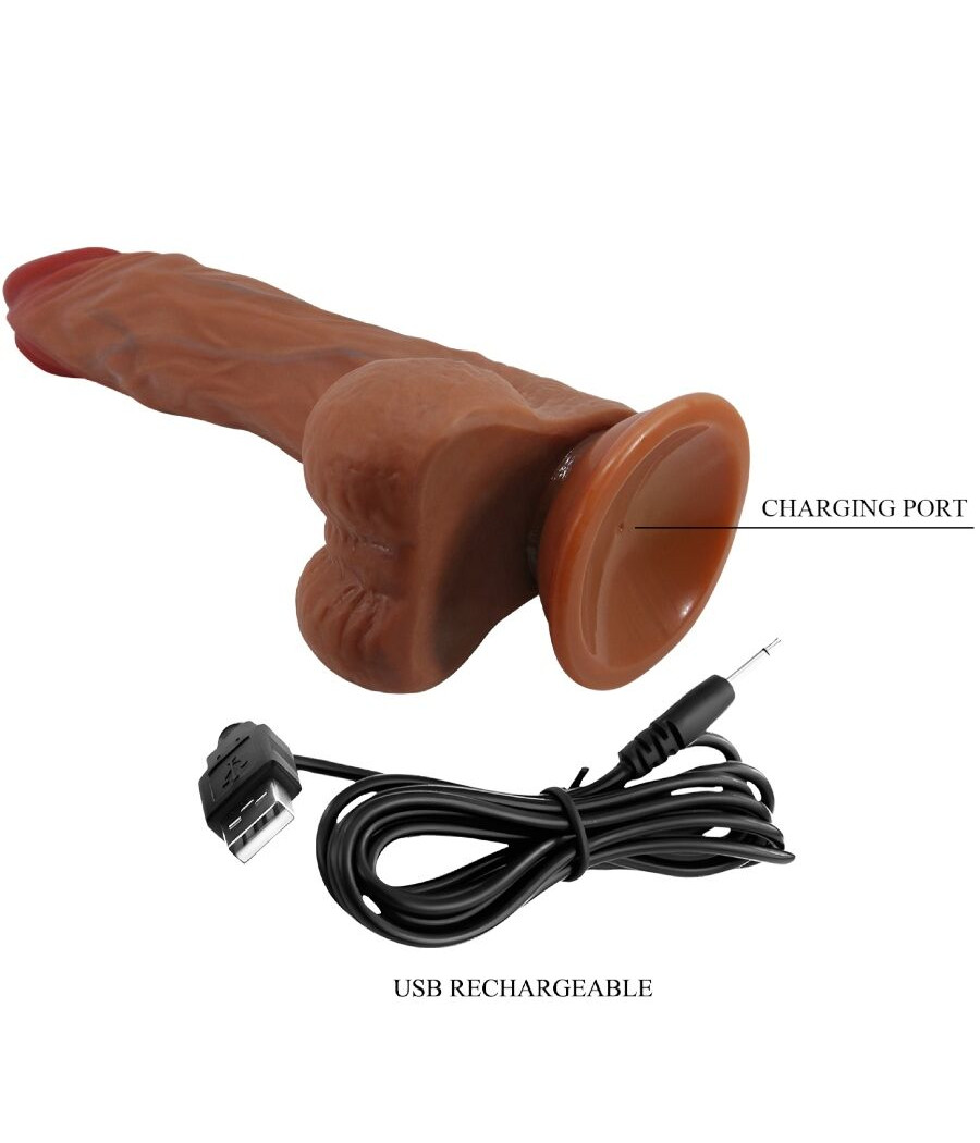 BAILE - CALISTO DILDO REALISTICO 24 CM CARNE