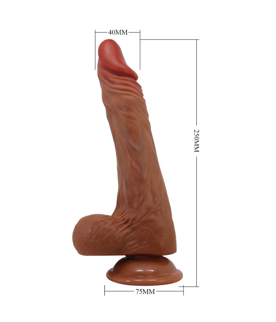 BAILE - CALISTO DILDO REALISTICO 24 CM CARNE