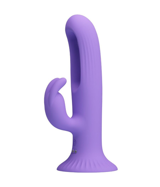 PRETTY LOVE - KILLMOULIS RABBIT VIBRATOR 12 VIBRATION MODES PURPLE
