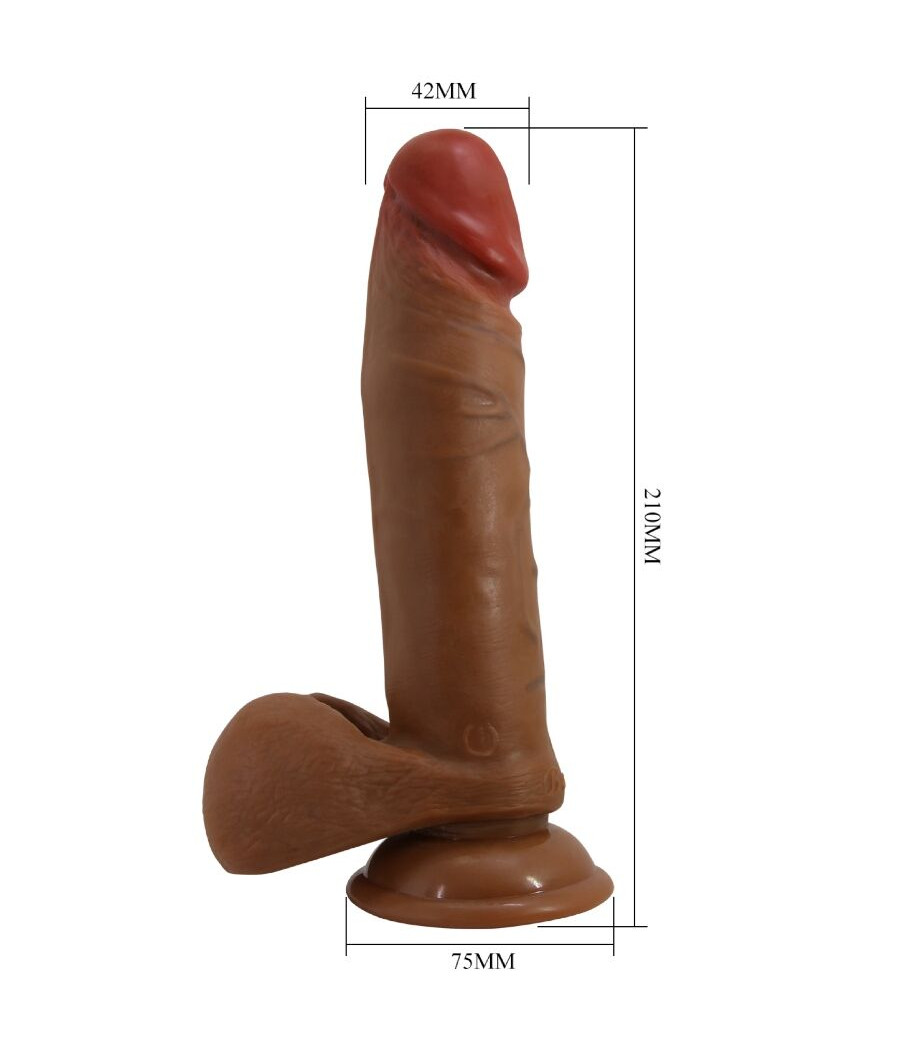 BAILE - ABEL REALISTISCHER DILDO 21 CM MULATTE