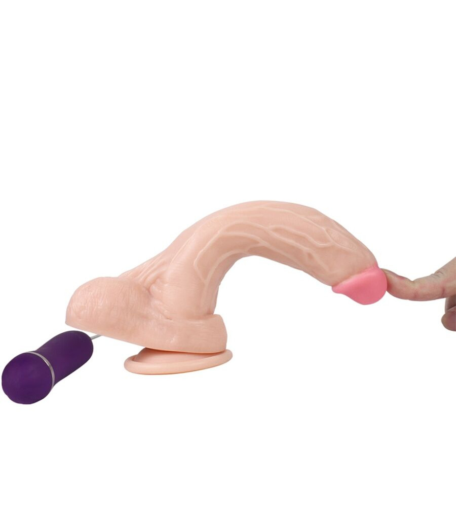 SHEQU - Gode vibrateur Holy Dragon avec télécommande 20,5 cm