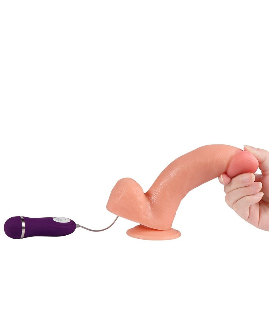 SHEQU - ADAM DILDO VIBRATORE CON TELECOMANDO 21 CM