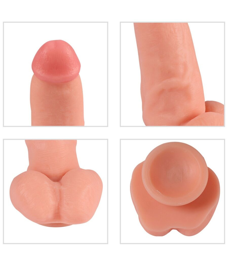 SHEQU - RED EAGLE VIBRADOR DILDO COM CONTROLE REMOTO 17 CM