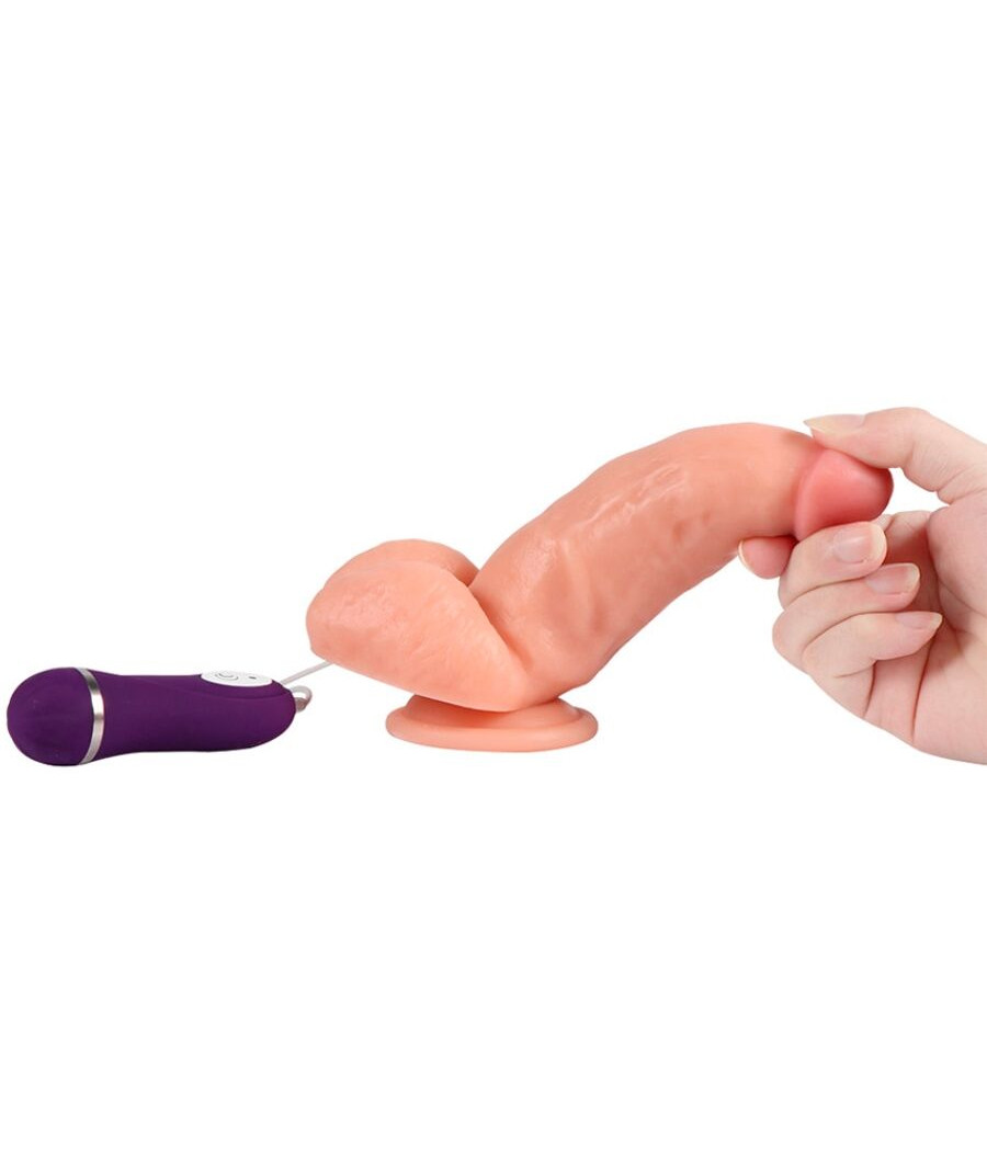 SHEQU - SOLDAT VIBRATEUR DILDO AVEC TÉLÉCOMMANDE 16 CM