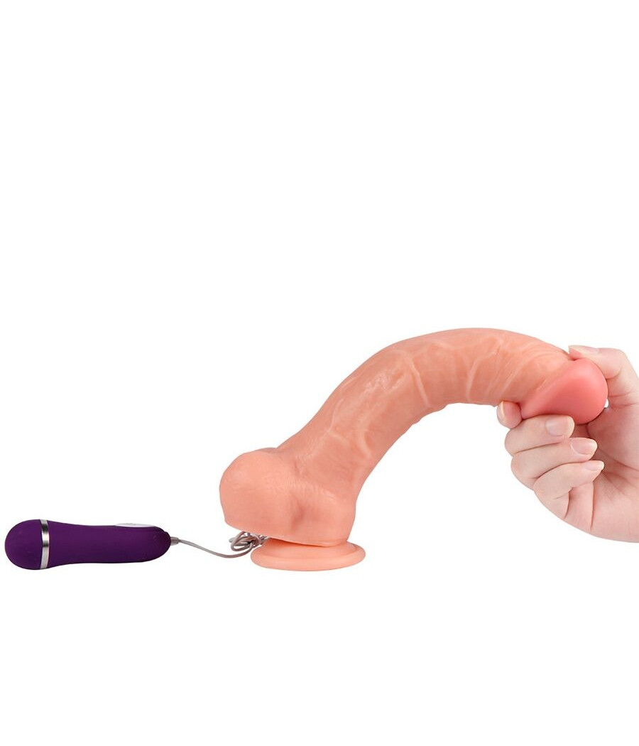 SHEQU - DILDO VIBRATEUR APOLO AVEC TÉLÉCOMMANDE 24,5 CM