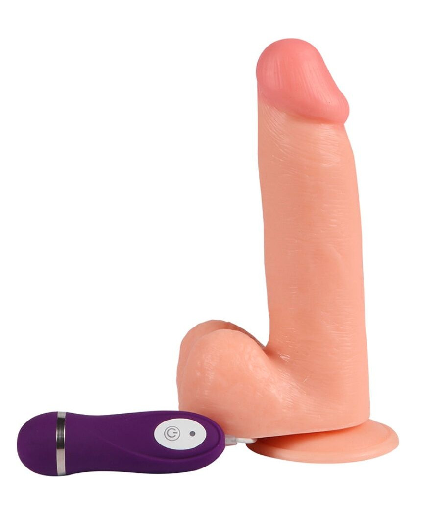 SHEQU - PHANTOM DILDO VIBRANT AVEC TÉLÉCOMMANDE 20 CM