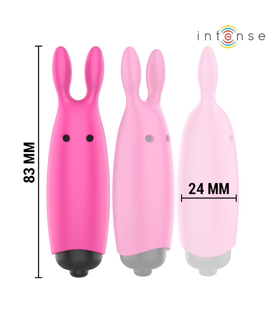 INTENSE - HOPPER PINK VIBRATING BULLET 8.3 X 2.4 CM