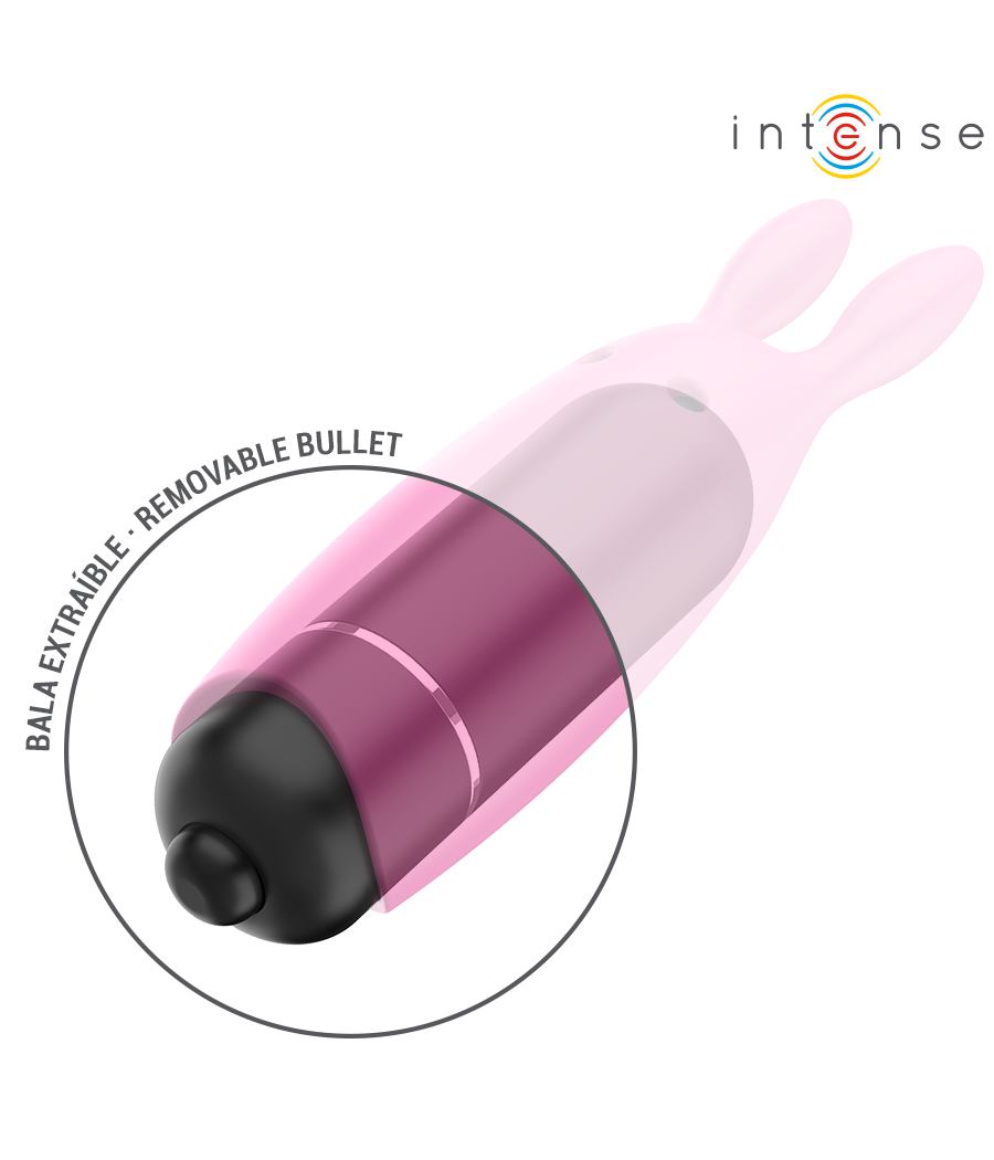 INTENSE - HOPPER ROSA VIBRANTE BULLET 8,3 X 2,4 CM