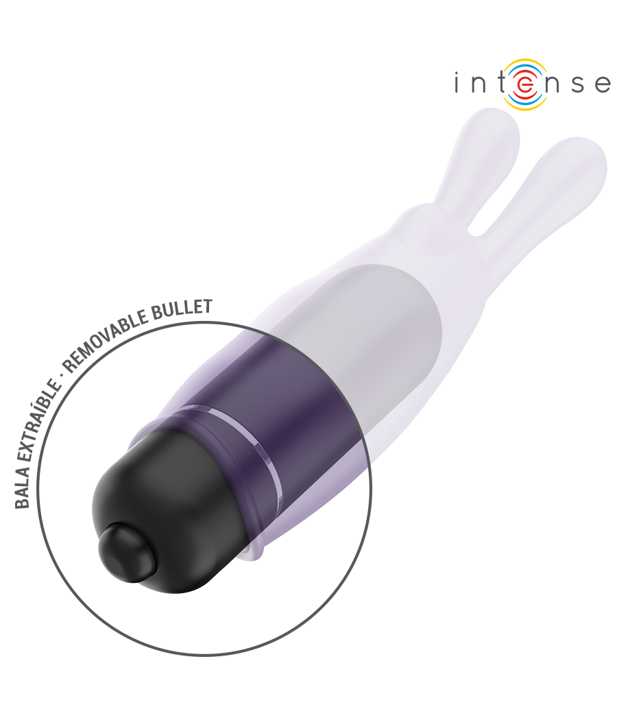 INTENSE - BALLE VIBRANTE VIOLET MYSTIQUE 8,7 X 2,4 CM