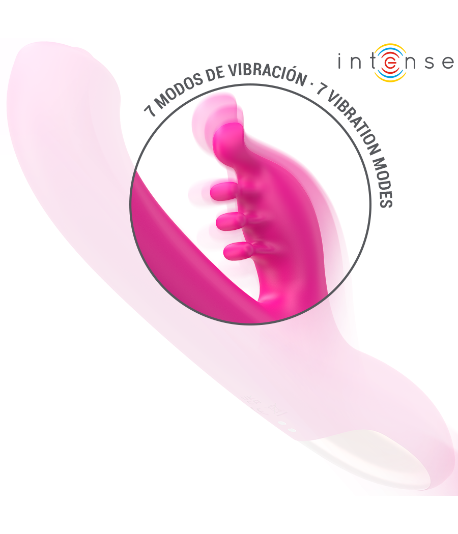 INTENSE - CHRISTINA MULTIFUNCIONAL RABBIT VIBRADOR 22,5 CM ROSA