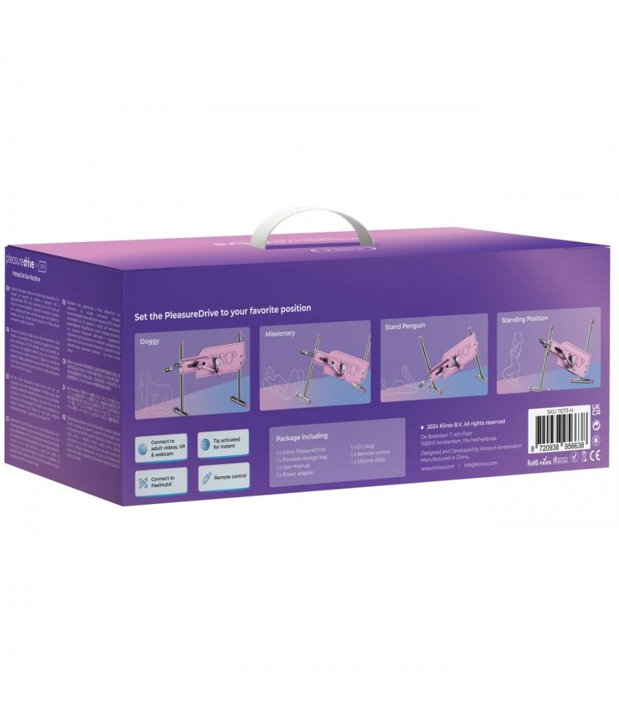 KIIROO - PLEASURE DRIVE INTERACTIVE SEX MACHINE