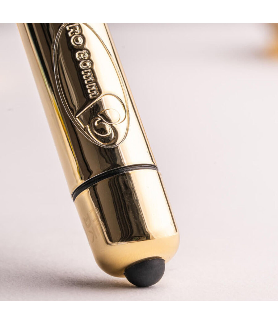 ROCKS-OFF - PROIETTILE VIBRANTE RO-80 CHAMPAGNE GOLDEN