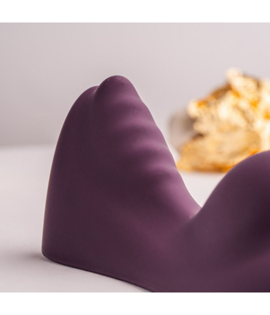 ROCKS-OFF - VIBRADOR RUBY GLOW ROXO PARA SENTAR