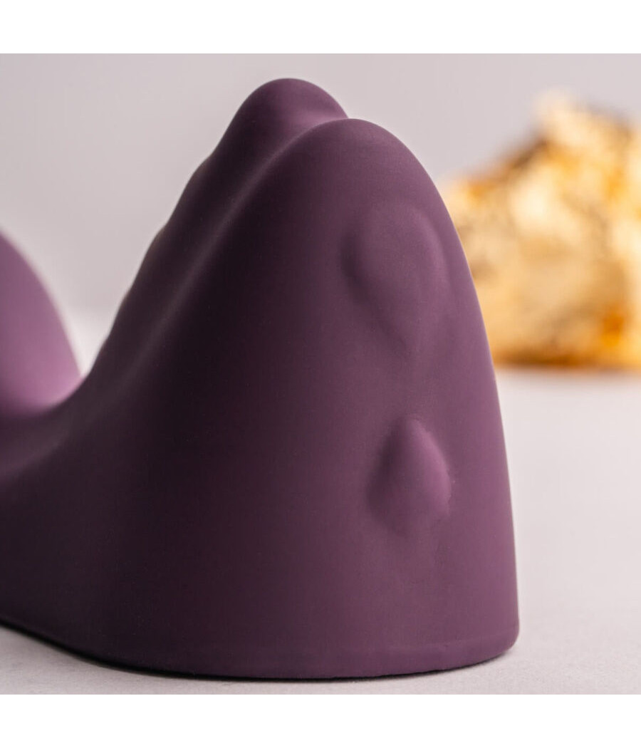 ROCKS- OFF - RUBY GLOW PURPLE SIT-ON VIBRATOR