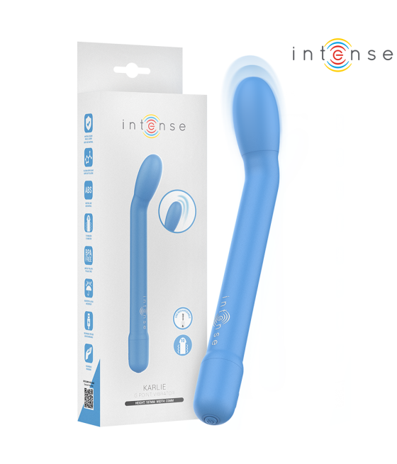 INTENSE - KARLIE WIEDERAUFLADBARER G-PUNKT-STIMULATOR BLAU
