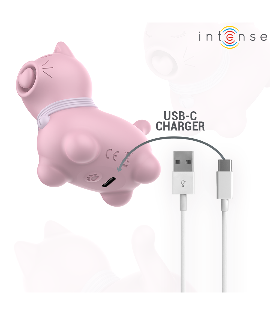 INTENSE - STIMULATEUR DE LANGUE EFFET PULSATION MARIE PINK