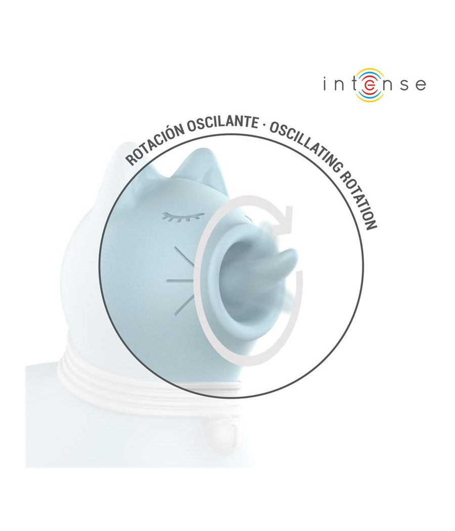 INTENSE - DUCHESS STIMULATOR WITH ROTATING TONGUE 360º BLUE